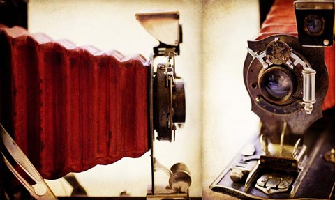 Framed Diptych Kodak 3A Folding Pocket Print