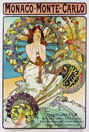 Framed Monte Carlo Print