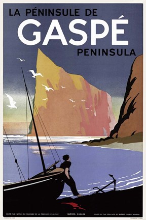 Framed Gaspe Print