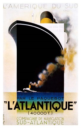 Framed Le Jardin Les Modes 1931 Print