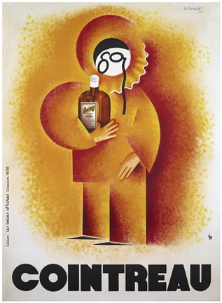 Framed Cointreau Print