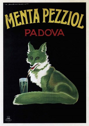 Framed Menta Pezziol Print