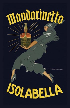 Framed Mandarinetto Print