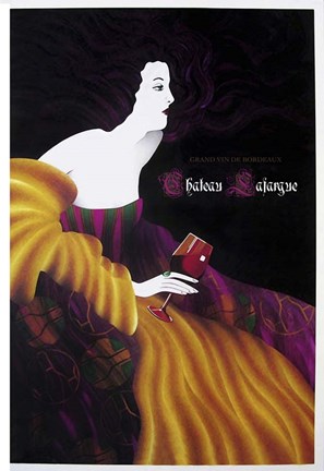 Framed Chateau Sajargen Print