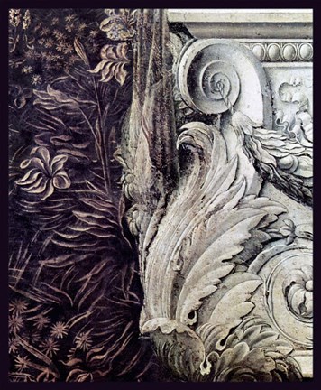 Framed DaVinci Cornice 1 Print