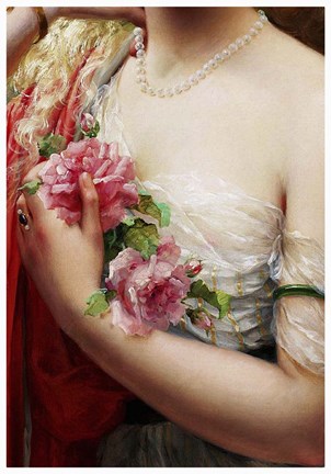 Framed Emile Vernon, La printemps1913 Print