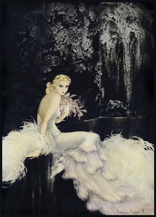 Framed Deco Night Print