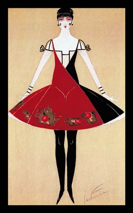 Framed de Feure Deco Print