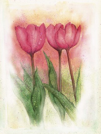 Framed Tulipas 3 Print