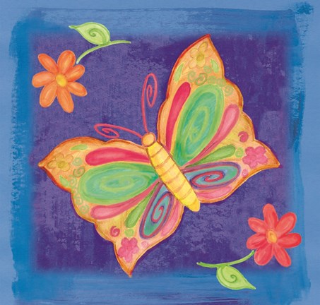 Framed Butterfly 3 Print