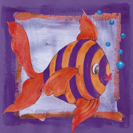 Framed Fish 4 Print