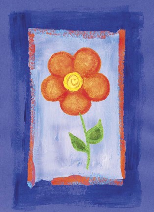 Framed Flower 1 Print