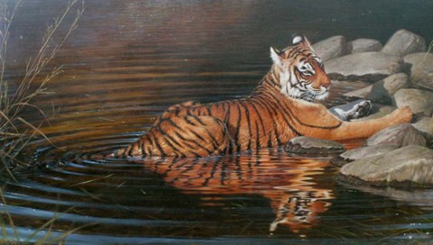 Framed Indian Summer Print