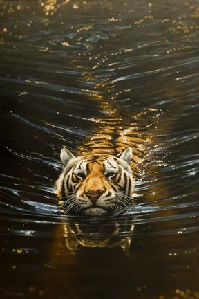 Framed Silent Pursuit Print