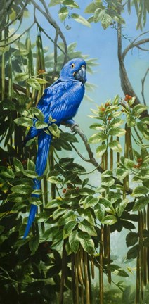 Framed Blue for You Print