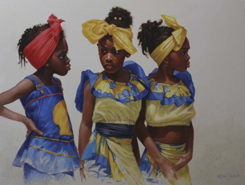 Framed Girl Power Print