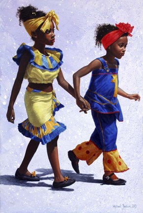 Framed Best Freinds Print