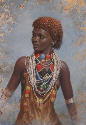 Framed Hamma Girl Print