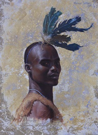 Framed Headress Print