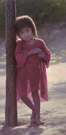 Framed Ashaninka Girl Print