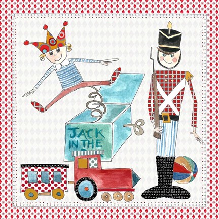 Framed Tin Soldier - Square Print