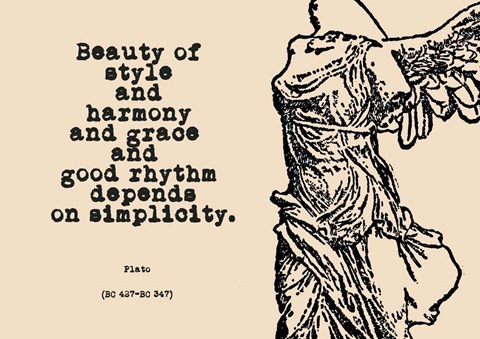 Framed Grecian 2 Print