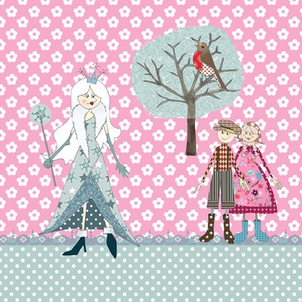 Framed Snow Queen Print