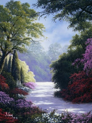 Framed Scenic Path Print