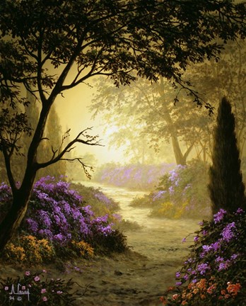 Framed Glowing Print