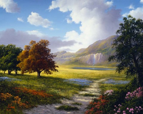 Framed Golden Splendor Print