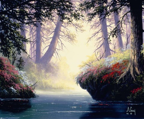 Framed On the Water&#39;s Edge Print