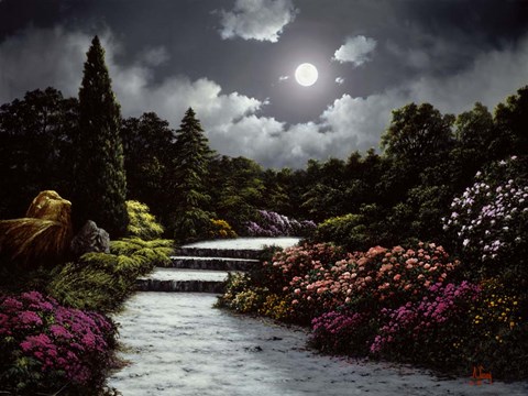 Framed Secret Garden Print