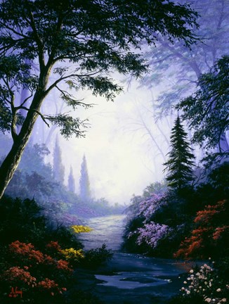 Framed After the Rain Print