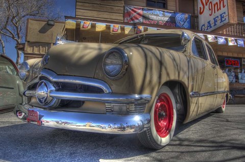 Framed Reflections in the Chrome Print