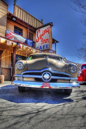 Framed Swing Inn Cafe Print