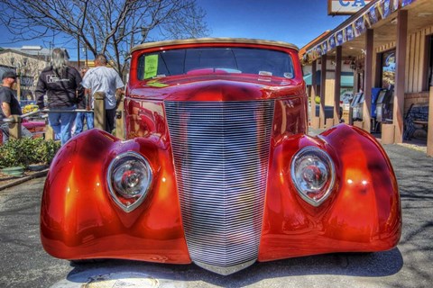 Framed To the Ground Print