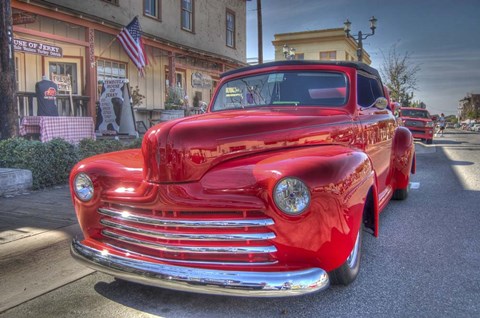 Framed By the Flag Print