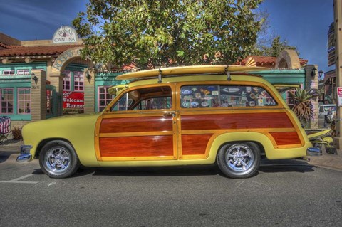 Framed Surfing Print