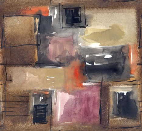 Framed Rectangles Print