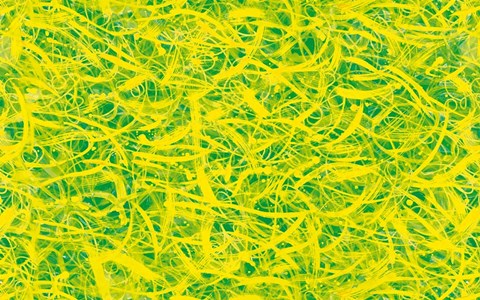 Framed Splatter Print