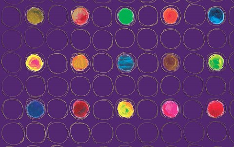 Framed Circles Print