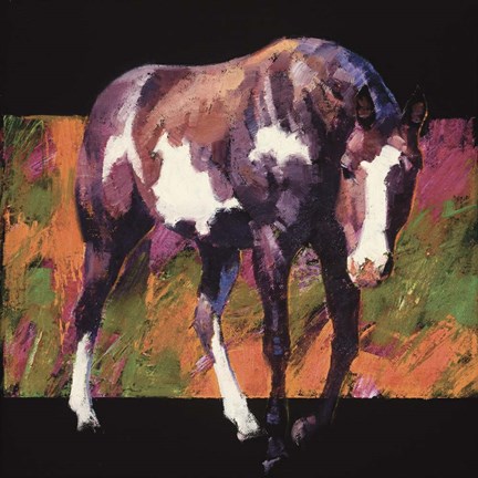 Framed Color Square III Print