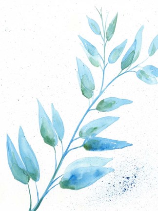 Framed Leaf Sunshine I Print