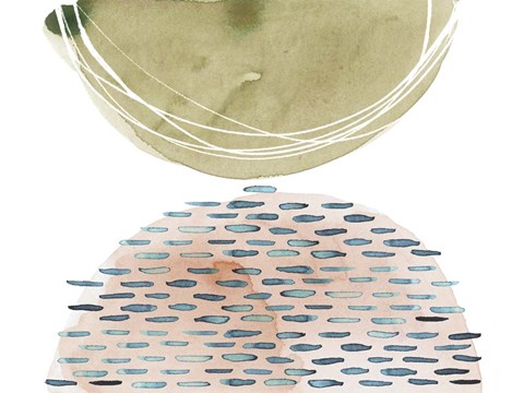 Framed Up and Over I Print