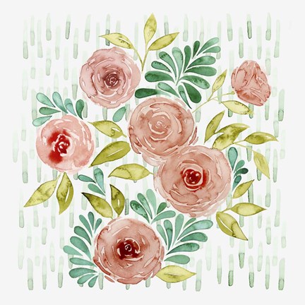 Framed Spring Blossoming II Print