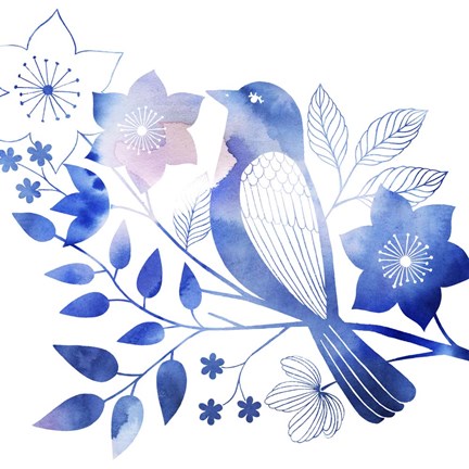 Framed Avian Twilight IV Print