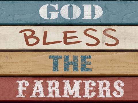 Framed Farm Sentiment III Print