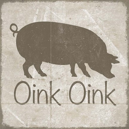 Framed Simply Farm I Print