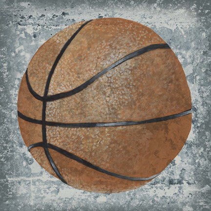 Framed Grunge Sporting I Print