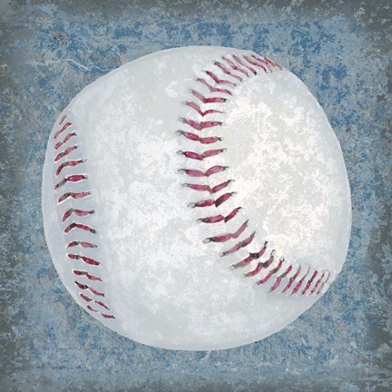 Framed Grunge Sporting III Print